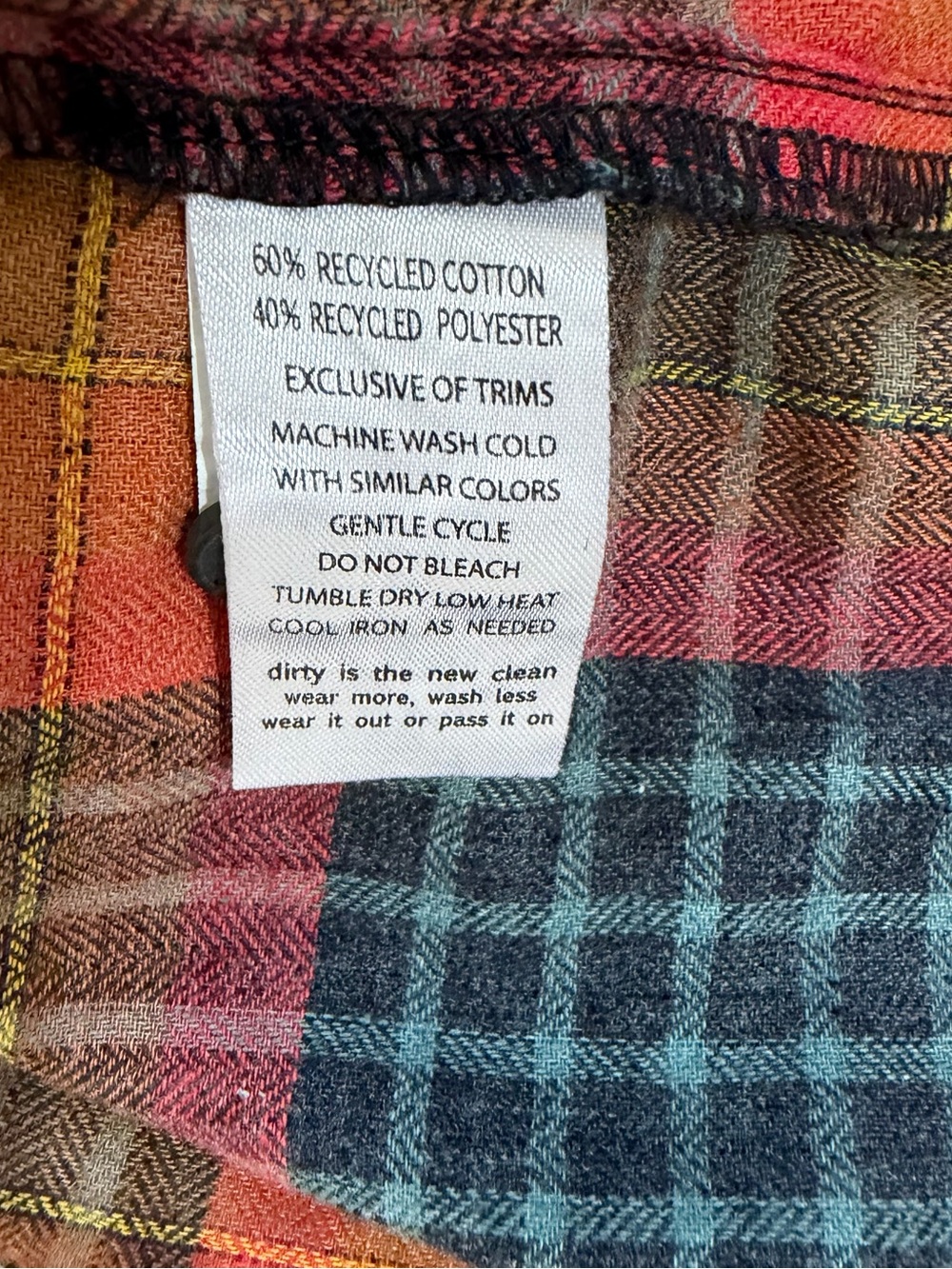 Toad&Co Plaid Shirt Dress in Rust, Olive & Navy - Picture 10 of 11